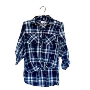 MOD Plaid Button-Up Shirt - Size Small - Great Condition!